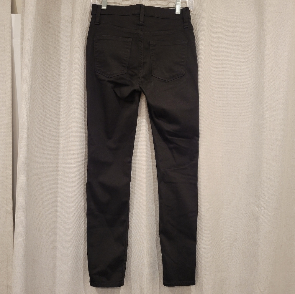 J Crew Women's 9" High-Rise Toothpick Pants Size 27 Black - Picture 5 of 12